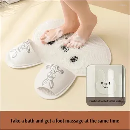 Alfombras silicona pies frotar arte de artefacto estera sin deslizamiento de masaje de masaje bañera de baño de baño de baño