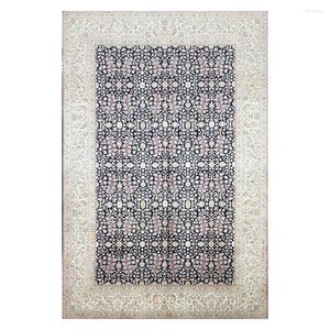 Carpets Silk Carpet Turkey Design Oriental Rug de décorer Taille de tapis 5.5'X8 '