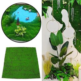 Alfombras simulación bryophyte wall shop ventana paisajismo falso bonsai micro decoración up gira manta