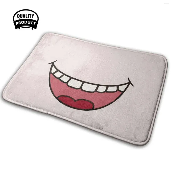 Carpets Smile Soft House Family Anti-Slip Mat tapis tapis bouche de tapis