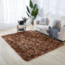 Alfombras suave alfombra suave decoración del hogar contemporánea extra alfombra borrosa alfombra del área de juegos para niños