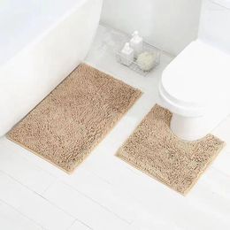 Alfombras Mat de piso suave Mat de baño Secado rápido Anti Slip Householing Kitchen Ultimate Comfort Foot Carpet Products