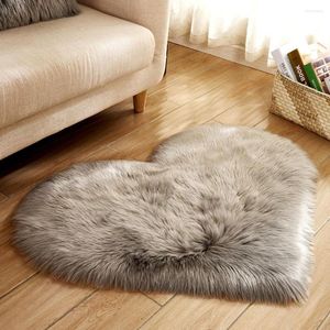 Alfombras Alfombra de piel de oveja artificial suave Funda para silla Alfombra de dormitorio Alfombra peluda cálida Asiento Textil Alfombras de piel 70 X 90 Cm L3