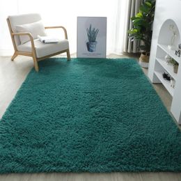 Tapijten zacht bed faux bont harige tapijt slaapkamer acessoires jaar cadeau woonkamer tafel matten wasbare niet-slip vloerkleed fluffycarpets