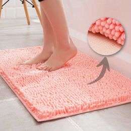 Tapijten zachte tapijt anti-slip badkamer tapijten super absorberende vloer deurmat anti-fouling klein soild kleur huisdier 40x60 cm 2022