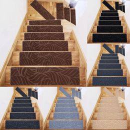 Tapijten zachte trap stappen mat tapijt zelfklevende vloer niet-slip waterabsorptiebeschermer tapijten tapijten woningdecoratie