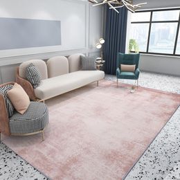 Alfombras Color sólido Simple sala de estar alfombra dormitorio decoración alfombras alta calidad gran área hogar Decoración piso alfombra salón alfombra