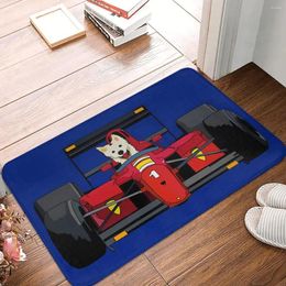 Carpets Sport Tapis sans glissement Motor Motor Racing Dog Dogat Cham Bath Bath Mat Entrance Door Home Tapis