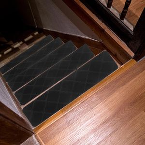 Tapijten Trap Traden voor houten stappen indoor trap looploper niet -slip hardlopers tapijtpedaalbord