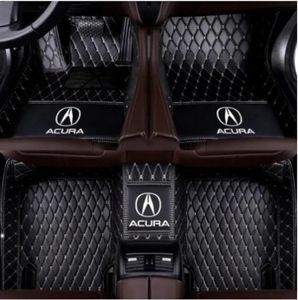 Tapis adaptés à Acura TL ILX MDX RDX RLX TLX TSX ZDX20002021, tapis de sol de voiture imperméables personnalisés de luxe