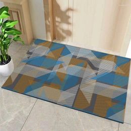 Tapis Super absorbant en cuir paillasson entrée tapis de porte intérieure pour salon extérieur salle de bain tapis de sol tapis anti-dérapant