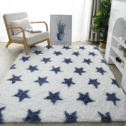 Carpets Super Soft Room Room Room Duffy Tie-Dye Area MODERN MODERN STAR Design For Bedroom Kids Non-Slip Machine Washable