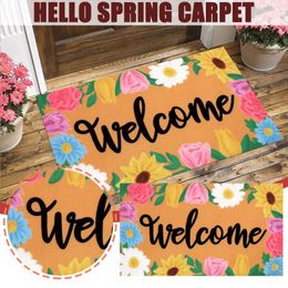 Carpets Tan Throw Couverture Comfort Spring Indoor-Slip Carpet accueillant Mat de décoration Inc Oversize