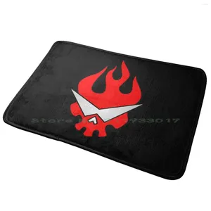 Carpets Tengen Toppa Gurren Lagann Anime Gift Manga Entrance Porte de porte Baignoire Floral Japonais Asian Emroid Embroide Embroid Mint