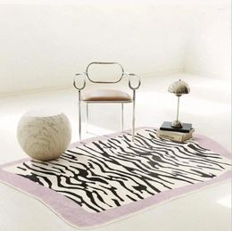Tapijten Dikke Zebra Stirpe 3D Gedrukt Voor Woonkamer Anti-slip Dier Tapijten Vloermatten Deurmat Gebied Tapijt thuis Tapis