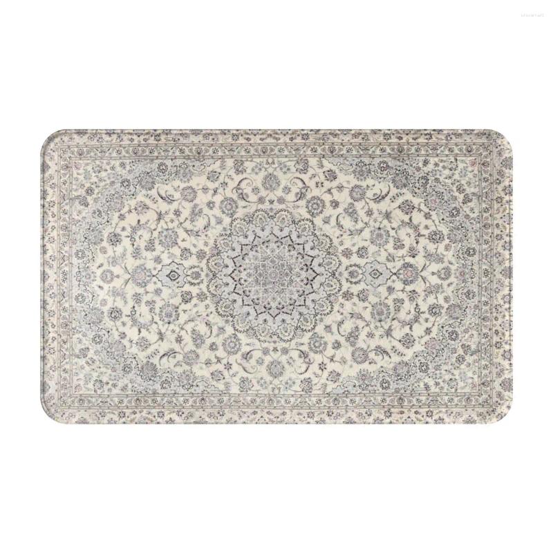 Teppiche traditionelle orientalische marokkanische Fußmatten Teppich Teppich Matte Fußpolder Bad Anti-Rutsch-Eingang Küchen Schlafzimmer Absorptionsstaub