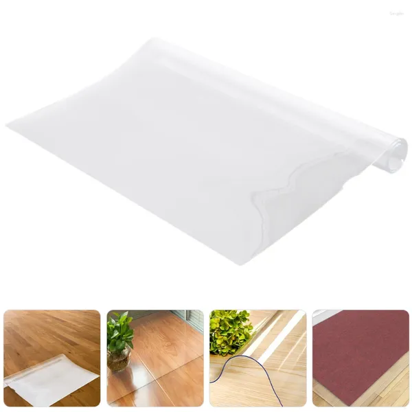 Alfombras Alfombra transparente Almohadilla Protector de alfombra de plástico para película de protección Estera protectora Piso de PVC