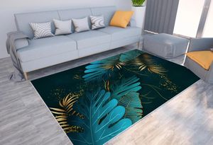 Carpets Tropical Plant Flower Flamingo Print Capet moderne maison Modern salon décoration Mat à sol