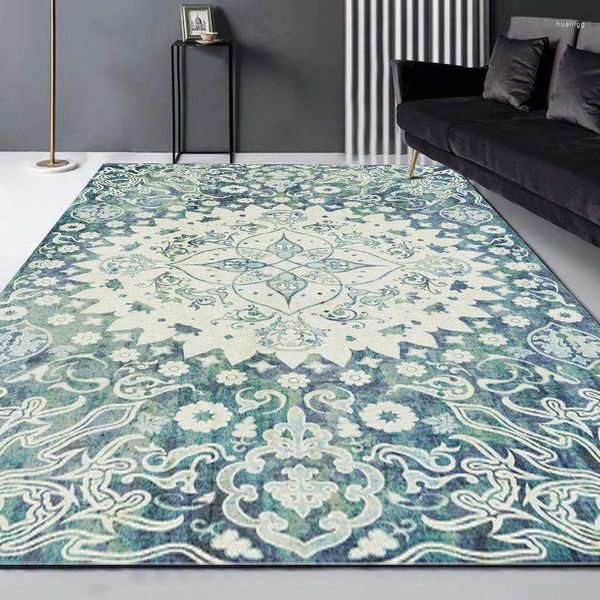 Tapis turquie Mandala tapis pour salon chambre géométrique antidérapant moderne enfants jouer tapis de sol zone décor à la maison