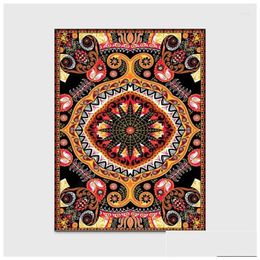Carpets Turkish Style Tapis vintage de style ethnique pour le salon Colorf Boho Rapg Mat de sol chambre maison Beautiful Drop Livrot Home G DHDD0
