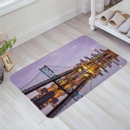 Carpets United States Urban Bridge Pridget Cuisine Paillomat Bedroom Bath Plancher Maison de tapis de porte Hold Door Area Rapis Home Decor