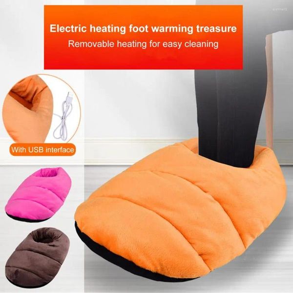 Alfombras USB Cargando Fleece Foot Heater Calentador Eléctrico Calefacción Invierno COMO COMO DE COSIÓN DEL HOME COCHE