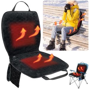 Tapijten USB Verwarmde stoelkussen 3 Level kantoorschool buitenstoel energiebesparing Verwarming Pet Elektrische deken