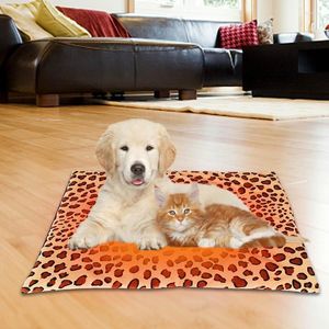 Carpets USB chauffage tapis animal de compagnie Tampon étanche à température réglable en peluche