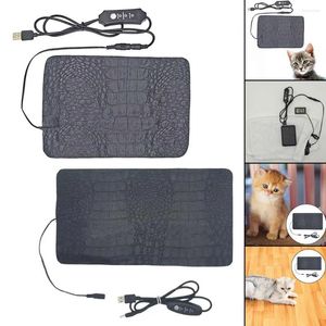 Tapijten USB Pet Heating Pad Verwarming Elektrische kauwbestendig voor huisdierenslangen