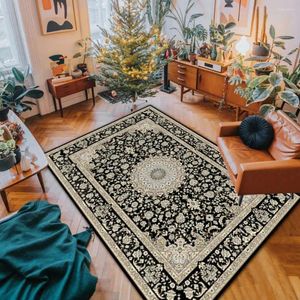 Carpets Vikama Retro Style Carpet Home Room Full American Bohemian Study Bedroom Table Basse B truette