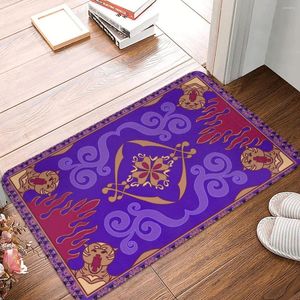 Tapis Vintage motif Floral entrée paillasson décor à la maison tapis pour bain salon cuisine couloir tapis de sol antidérapant