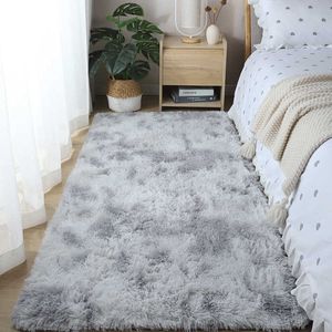 Tapijten Warm tapijt slaapkamer nachtkastje deken huis woonkamer meisjeskamer pluche deken onder het bed P230907