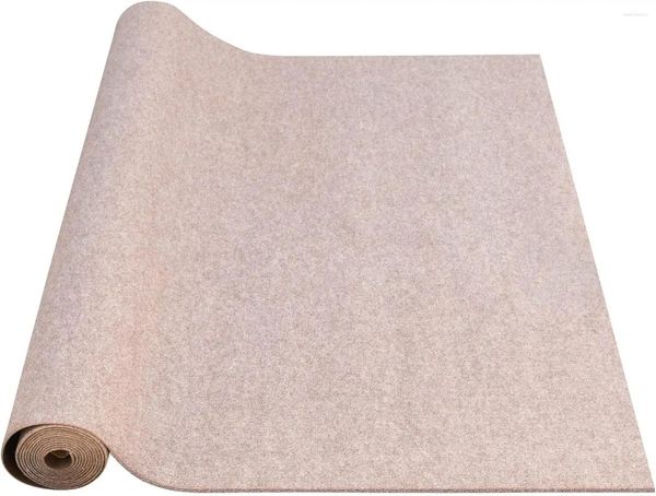 Carpets Tapis brun clair étanche avec support marin Boot de glissement