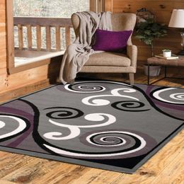 Tapis Weavers Plaza Gabriela tapis de couloir motif géométrique gris 23X72 tapis salon Alfombra dormitorio Tapetes décor à la maison lu 230825