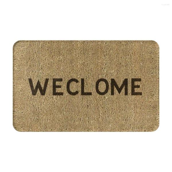 Tapis WECLOME Still Game Paillasson Tapis Tapis Tapis Footpad Bain Anti-dérapant Toilette Balcon Salon Eau Huile Preuve