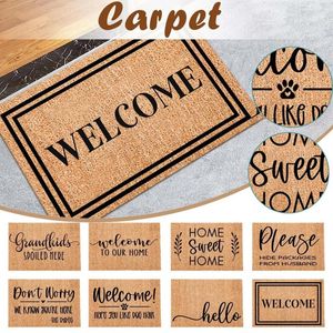 Tapis de bienvenue tapis pour le tapis de porte d'entrée drôle extérieur tapis tapis cuisine tapis décoratif décorant coloré décor