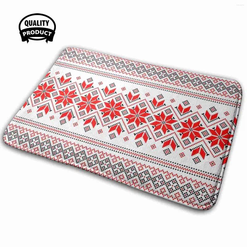 Dywany wellsprin alatyr etno Ukraiński tradycyjny wzór Słowiany symbol 2 Miękki interesujący pokój dywan dywanowy