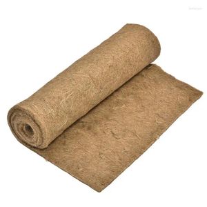 Tapis de couverture de ver de tapis de fibre de jute biodégradables entièrement naturels pour bac à compost multi-usage ruban de tissu de toile de jute chemin de table