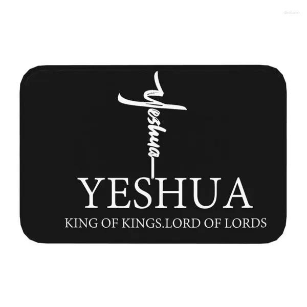 Tapis yeshua jesus chrétien de la porte chrétien cuisine salle de bain mat