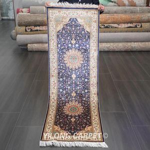 Carpets Yilong 2'x6 'Tapis turc coureur de tapis exquis