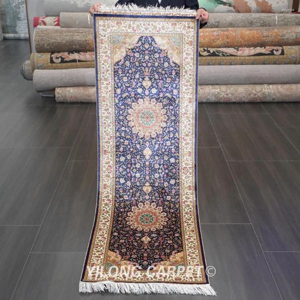 Carpets Yilong 2'x6 'Tapis turc coureur de tapis exquis