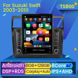 Carplay Player Car DVD Radio pour Suzuki Swift 2003-2010 Android Auto Multimedia GPS Navigation 2 Din Autoradio
