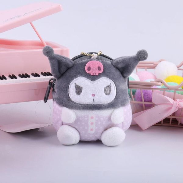 Portador 10 unids/lote Kawaii perro de peluche gato estuche para lápices lindo bolígrafo caja de lápices papelería bolsa niños regalo oficina escuela suministros Zakka