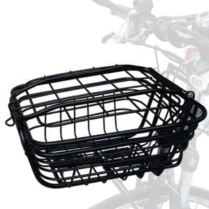 Porte-vélo panier avant vélo sacoche vélo guidon montage étagère Lage stockage Cargo arrière support siège arrière coffre sac pour chiens de compagnie