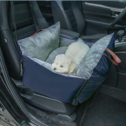 CAWAYI KENNEL Housse de siège de voiture imperméable pour chien - Coussin amovible pour animal de compagnie - Coussin pour chien et chat - Sac de canapé - Lit de voyage - Matelas de voiture pour animal de compagnie