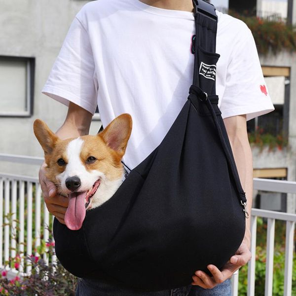 Bolsa de transporte para perros y mascotas, bolsa de hombro para cachorros de viaje al aire libre, bolsa para perros adecuada para todo tipo de perros pequeños, gatos, bolsos, bolsas de mano