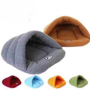 Sac de couchage en polaire chaude pour animaux de compagnie, nid pour chien, nid de chat, nid de lapin, grand et moyen nid pour animaux de compagnie, maison pour animaux de compagnie