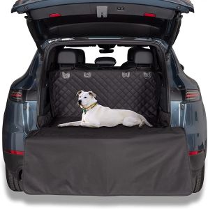 Housse de siège de voiture pour chien, tapis de coffre de voiture imperméable pour animaux de compagnie, doublure de chargement pour SUV, lavable, protecteur de coussin de transport