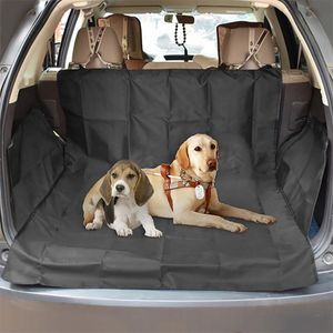 Portadores de perro, cubierta de asiento para maletero de coche, alfombrilla gruesa impermeable para coche para mascotas, alfombrilla de tela Oxford para maletero de coche, alfombrilla para perro al aire libre