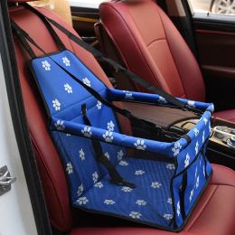 Accessoires de voyage Double épaisseur, sacs suspendus en maille, fournitures pliables pour animaux de compagnie, tapis imperméable pour chien, couverture de sécurité, sac de siège de voiture pour animaux de compagnie